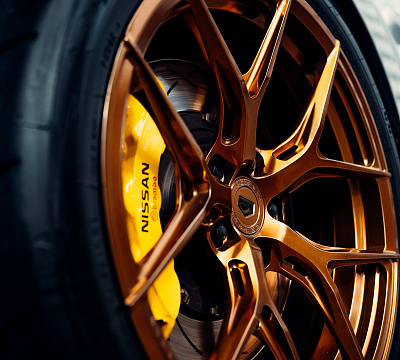 Фото дисков Vossen S21-01 на Nissan GT-R