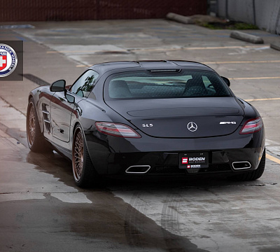 Фото дисков HRE 501 на Mercedes-Benz SLS AMG