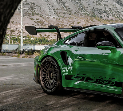 Фото дисков Brixton Forged TR20 на Porsche 911 VIII