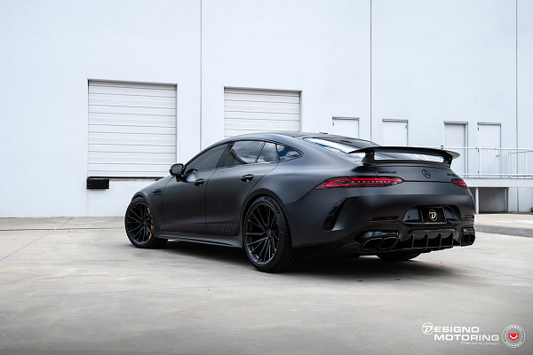 Фото дисков Vossen M-X4T Черный сатин на Mercedes-Benz AMG GT I