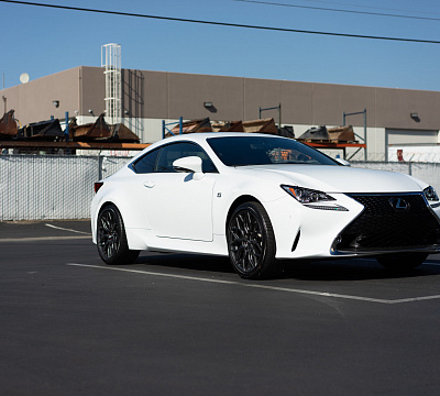 Фото дисков Vossen HF-2 на Lexus RC