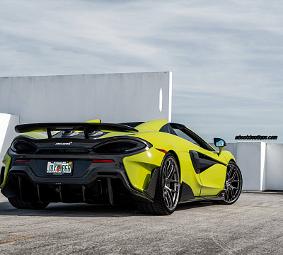 Фото дисков HRE R101 Lightweight на McLaren 600