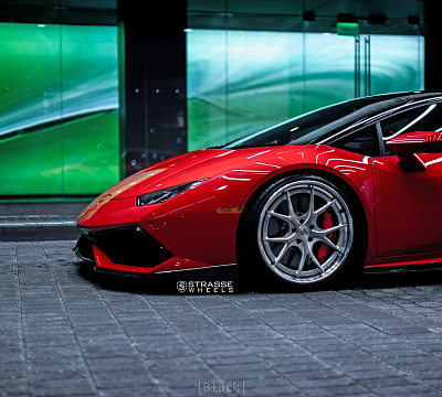 Фото дисков Strasse Wheels SM5R Deep Concave FS на Lamborghini Huracan