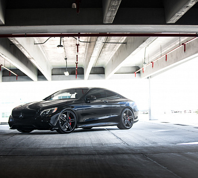 Фото дисков Vossen HF-1 на Mercedes-Benz S-Class (W222, C217)