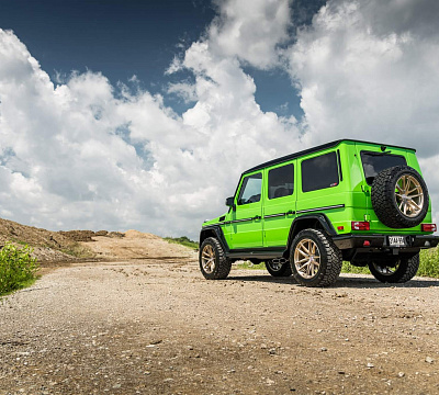 Фото дисков HRE P104 на Mercedes-Benz G-Class II