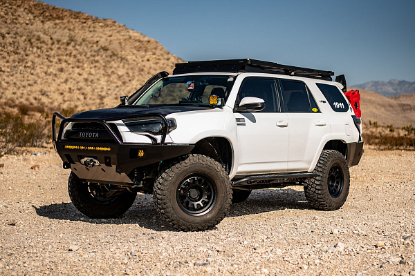 Фото дисков Black Rhino RAPID Черный сатин на Toyota 4Runner V