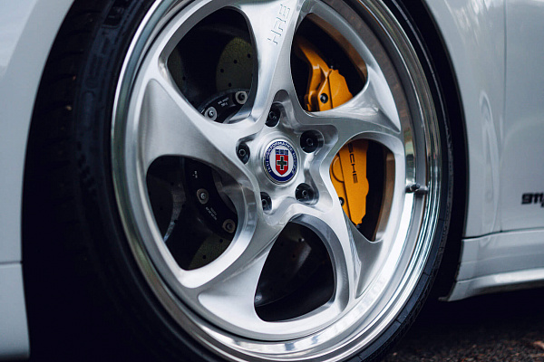 Фото дисков HRE 522 Глянцевый лак на Porsche 911 VIII