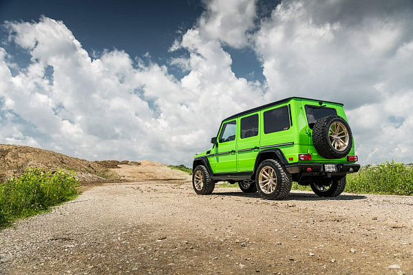 Фото дисков HRE P104 Глянцевая шампань на Mercedes-Benz G-Class II