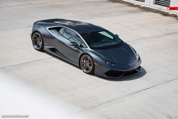 Фото дисков Anrky AN34 Глянцевый тонированный лак на Lamborghini Huracan