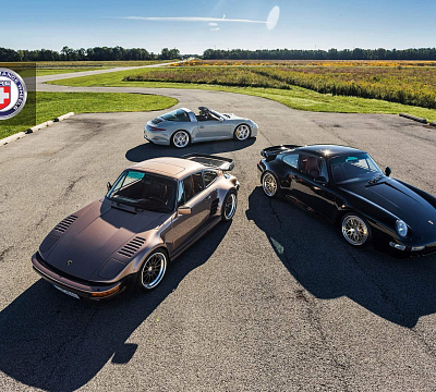 Фото дисков HRE 300 на Porsche 911 IV