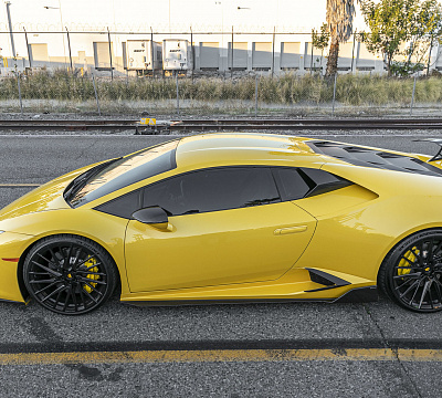 Фото дисков Vossen EVO-6T на Lamborghini Huracan