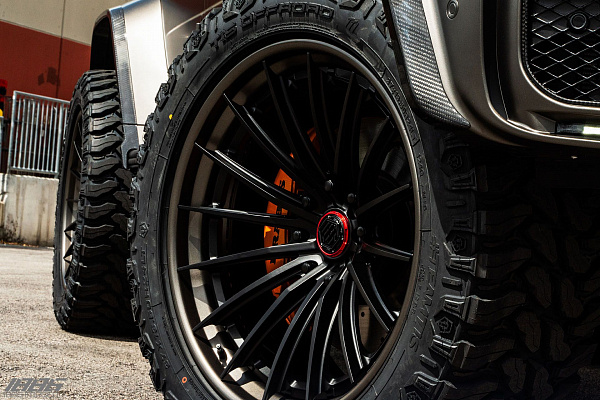 Фото дисков 1886 Wheels XR016 Черный сатин на Mercedes-Benz G-Class III