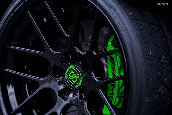 Фото дисков Strasse Wheels SM7 Deep Concave FS Другой цвет на Mercedes-Benz C-Class (W204)