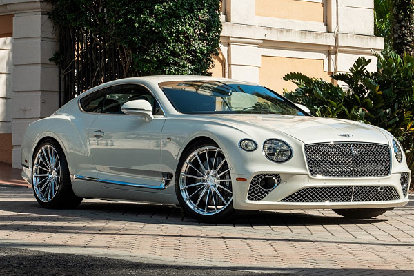Фото дисков Anrky AN19 Полированный лак на Bentley Continental GT III