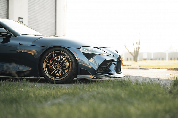 Фото дисков Rotiform RPS Сатиновая бронза на Toyota Supra A90