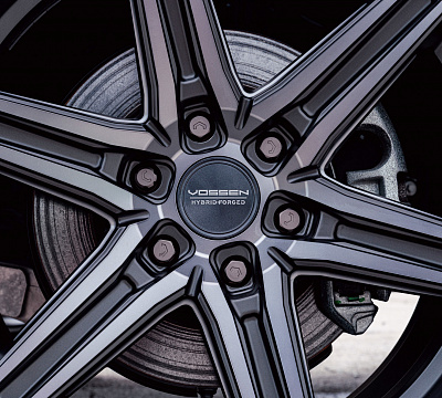 Фото дисков Vossen HF6-2 на Ford F-150 XIII