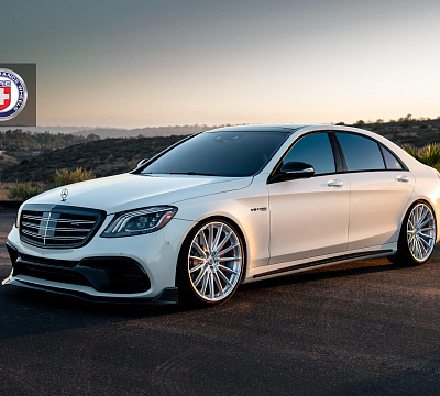 Фото дисков HRE P103SC на Mercedes-Benz S-Class (W222, C217)
