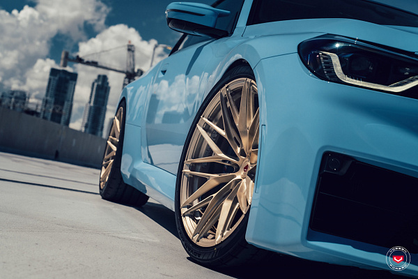 Фото дисков Vossen S21-02 Глянцевая шампань на BMW 2/M2 (G42/G87)