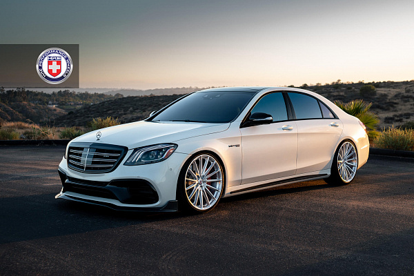 Фото дисков HRE P103SC Глянцевый лак на Mercedes-Benz S-Class (W222, C217)