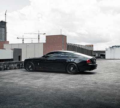 Фото дисков Vossen HF-8 на Rolls-Royce Wraith