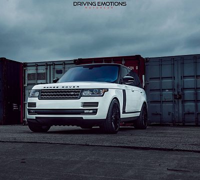 Фото дисков HRE S209 на Land Rover Range Rover IV