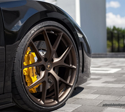 Фото дисков HRE P101 на Lamborghini Gallardo