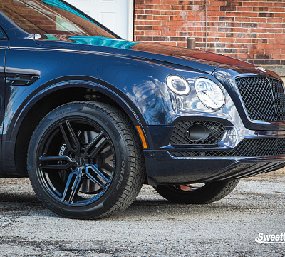 Фото дисков Vossen HF-1 на Bentley Bentayga
