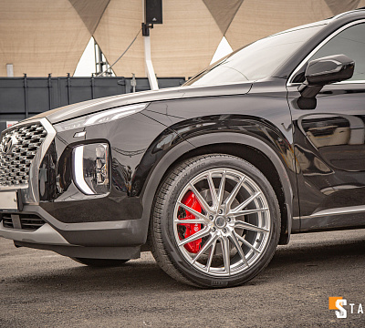 Фото дисков Vossen HF-4T на Hyundai Palisade I