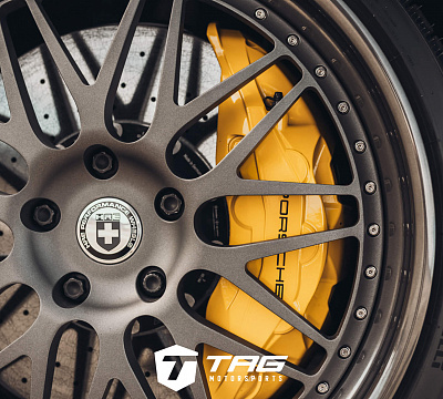 Фото дисков HRE 540C на Porsche Taycan I