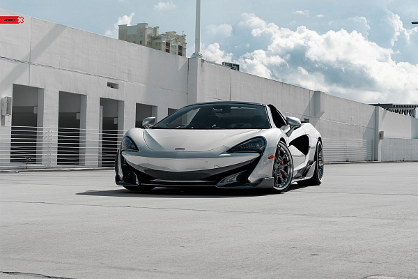 Фото дисков Anrky S3-X5 Сатиновый темный лак на McLaren 600