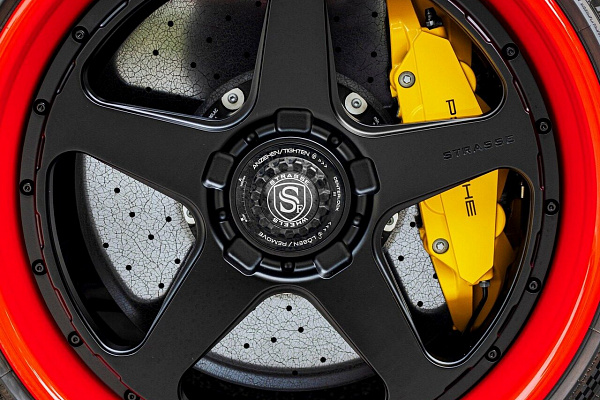 Фото дисков Strasse Wheels S5 Track Другой цвет на Porsche 911 VIII