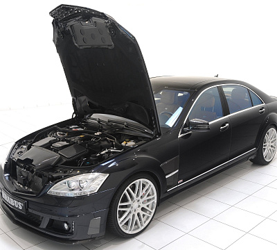 Фото дисков BRABUS Monoblock F (Platinum Edition) на Mercedes-Benz S-Class (W221)