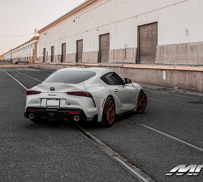 Фото дисков MRR FS06 на Toyota Supra A90