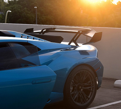 Фото дисков Brixton Forged FDE05 на Lamborghini Huracan