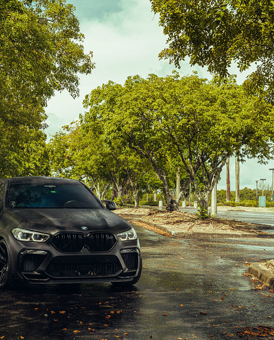 Фото дисков EVO-4 Черный глянец на BMW X6/X6 M (G06/F96)