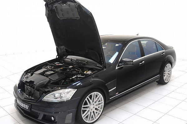 Фото дисков BRABUS Monoblock F (Platinum Edition) Сатиновый лак на Mercedes-Benz S-Class (W221)