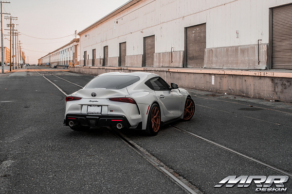 Фото дисков MRR FS06 Сатиновая медь на Toyota Supra A90