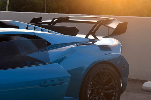 Фото дисков Brixton Forged FDE05 Сатиновый тонированный лак на Lamborghini Huracan