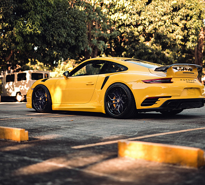 Фото дисков Brixton Forged PF9 на Porsche 911 VII