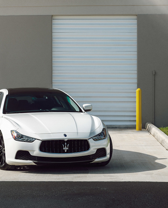 Фото дисков M-X3 Черный сатин на Maserati Ghibli