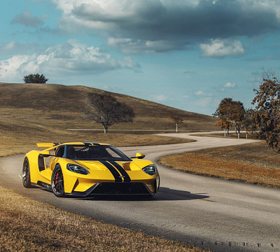 Фото дисков Anrky AN33 на Ford GT II