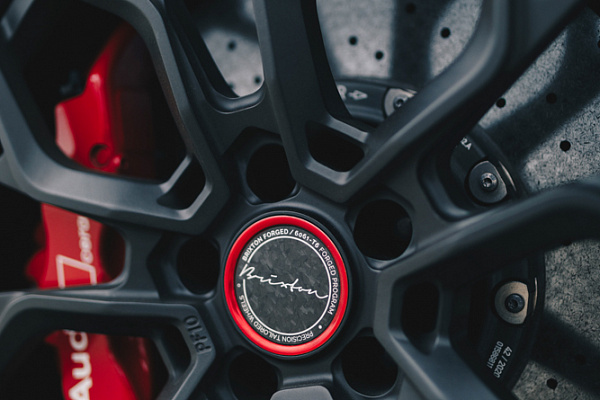Фото дисков Brixton Forged PF10 Черный сатин на Audi R8 (4S)