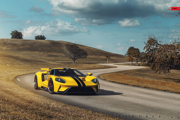 Фото дисков Anrky AN33 Черный сатин на Ford GT II