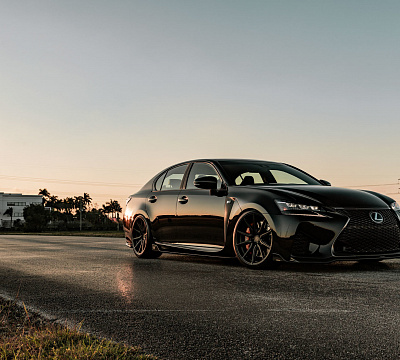Фото дисков Vossen HF-3 на Lexus GS IV