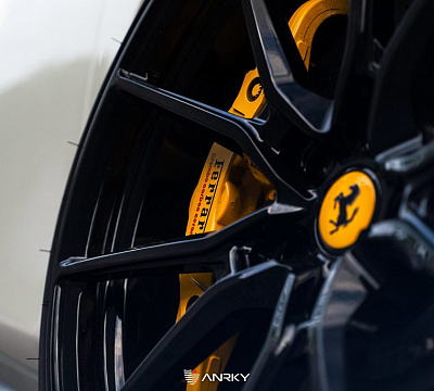 Фото дисков Anrky AN12 на Ferrari 488