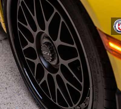 Фото дисков HRE 300 на Porsche 911 VII