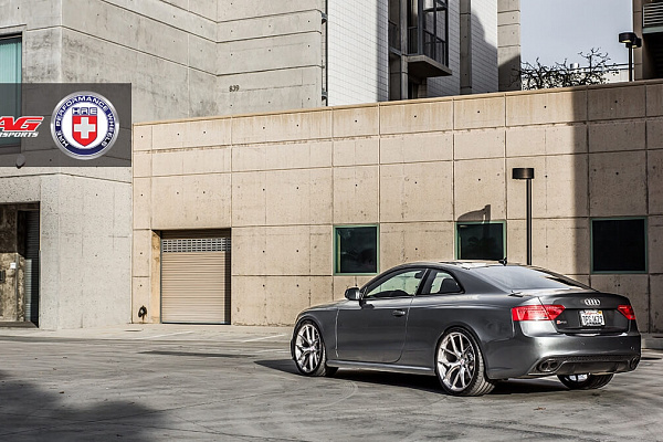 Фото дисков HRE P101 Сатиновый тонированный лак на Audi A/S/RS 5 (8T)