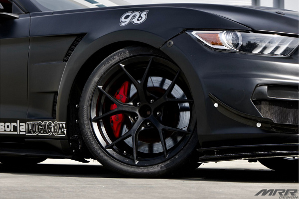 Фото дисков MRR FS06 Черный сатин на Ford Mustang VI