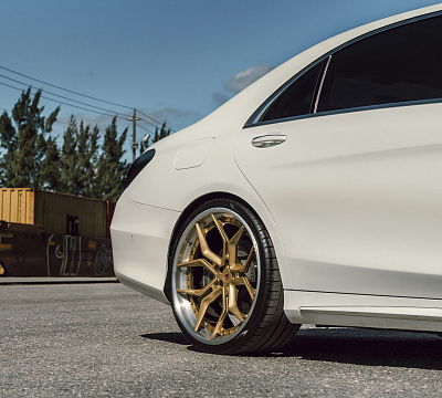 Фото дисков Vossen EVO-3 (3-Piece) на Mercedes-Benz S-Class (W222, C217)