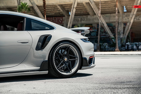 Фото дисков Anrky S3-X3 Черный сатин на Porsche 911 VIII